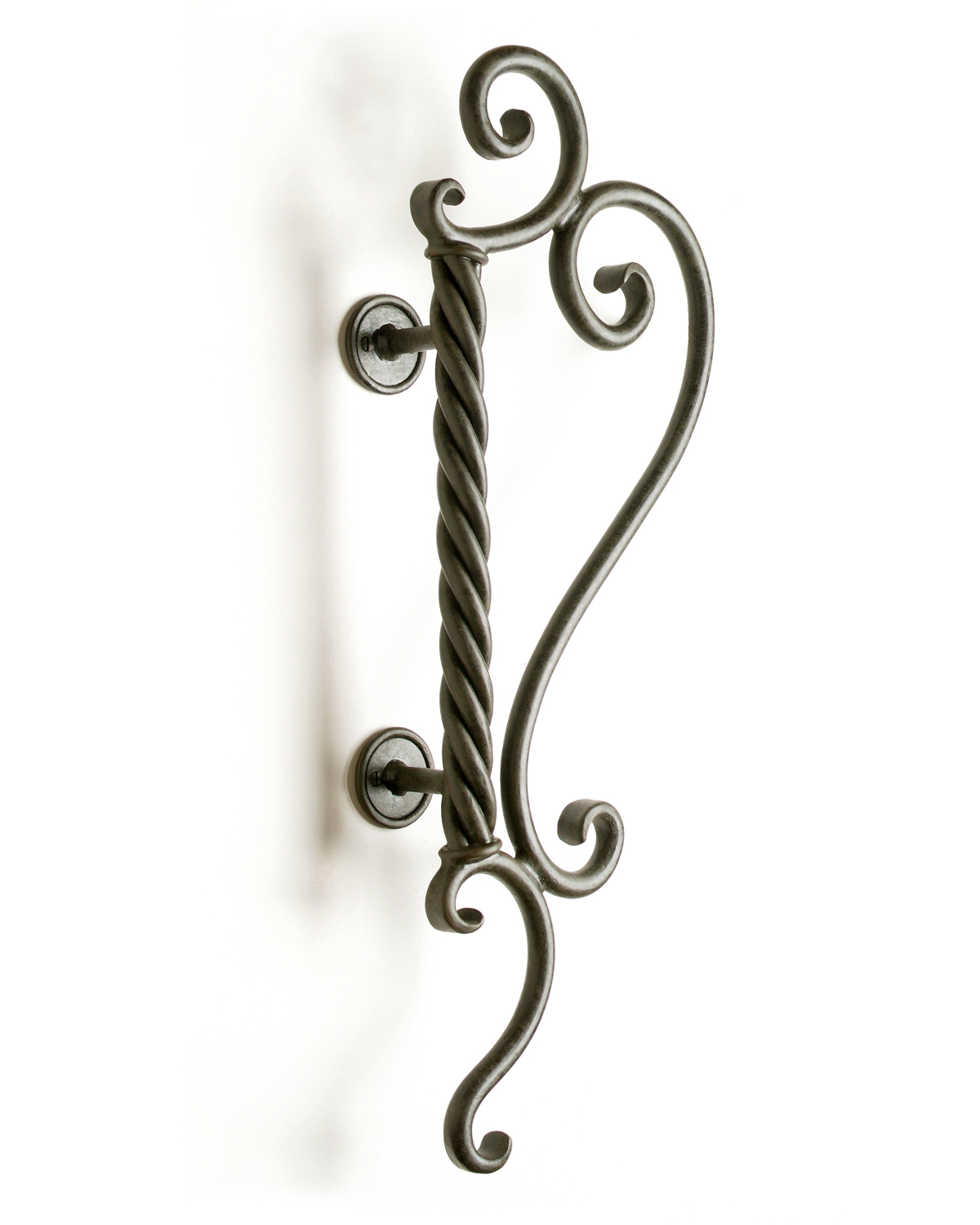 Aphrodite hand forged scrollwork