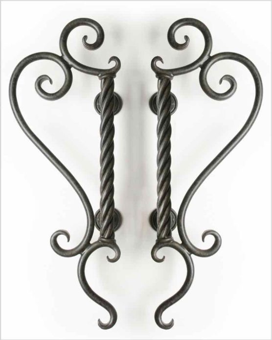 Wrought Iron Door Handles