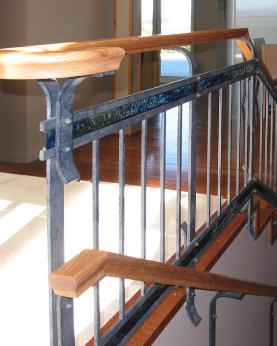 Coloured Glass Balustrades