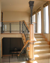 Uplight & Balustrade: Wrought Iron Balustrades From Tasman Forge, NZ