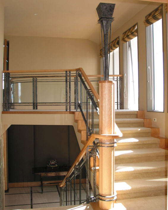 Uplight & Balustrade: Wrought Iron Balustrades From Tasman Forge, NZ